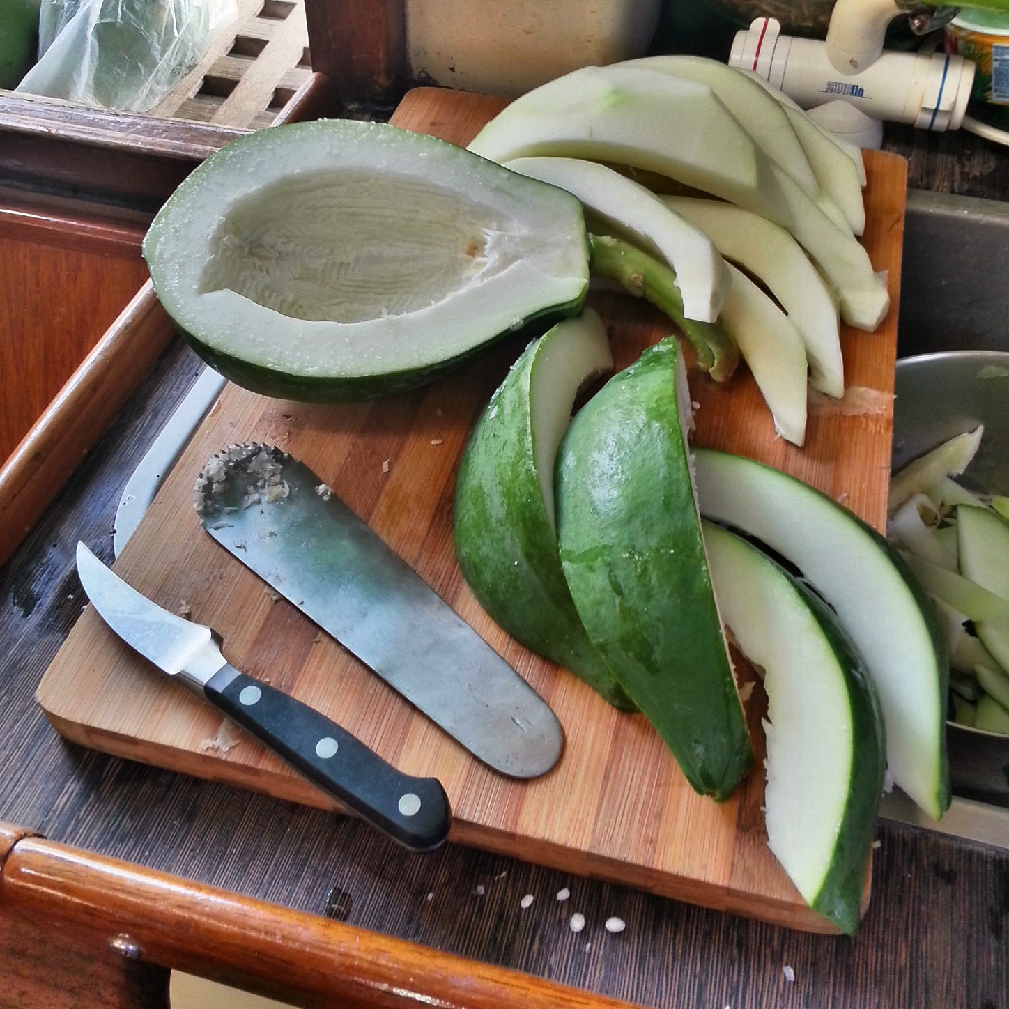Peeling and Dicing