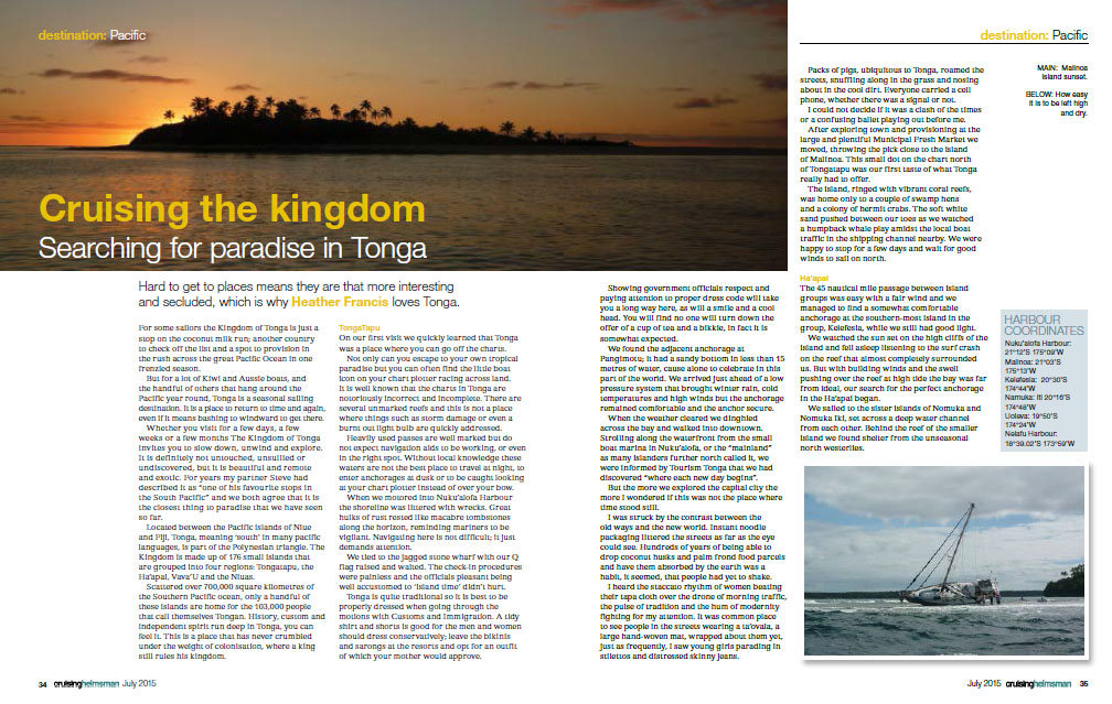 July Cruising Helsman